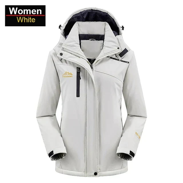 | vattentät Jacka med Fleece