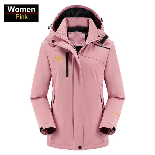 | vattentät Jacka med Fleece
