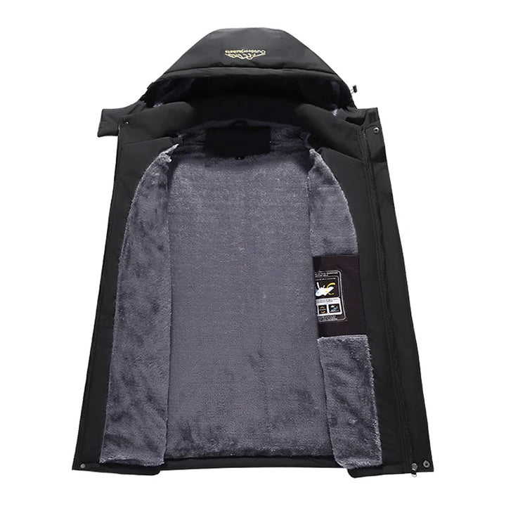 | vattentät Jacka med Fleece