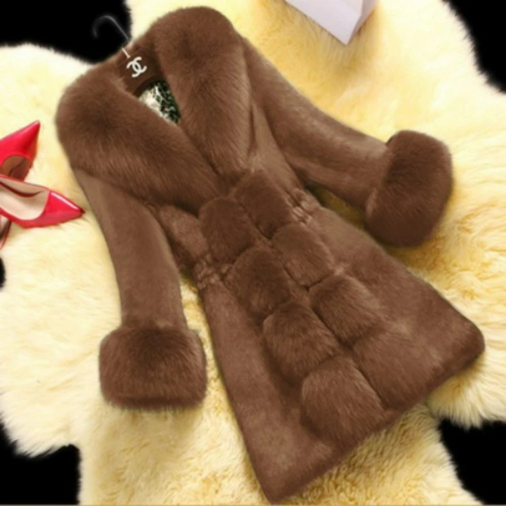 | Jacka med Päls Utförande stilren Dam Outerwear
