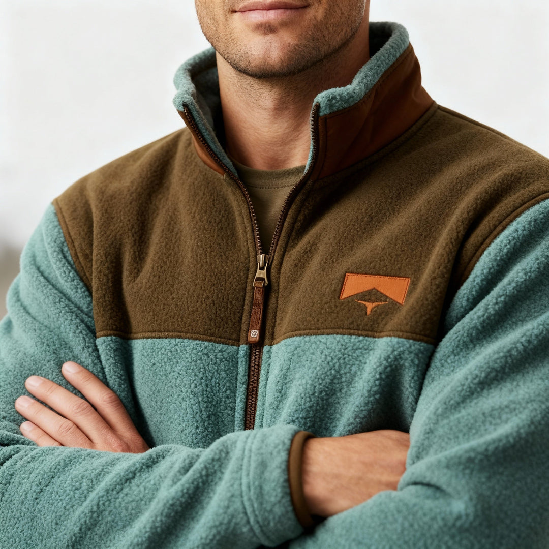 Fleece jacka Ljus värm komfort
