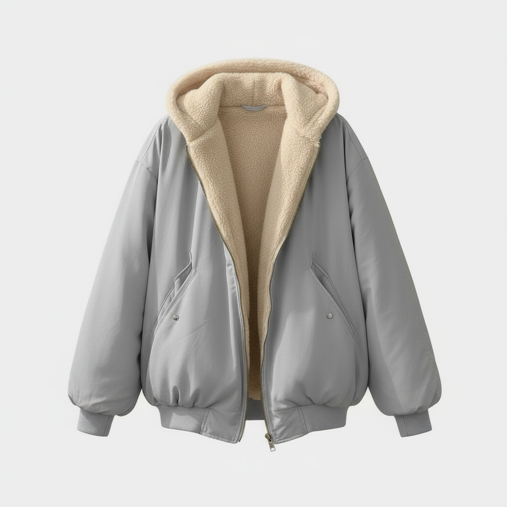 Oversize vinterjacka komfort