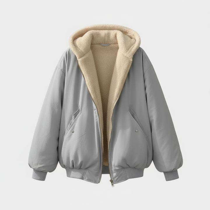Oversize vinterjacka komfort