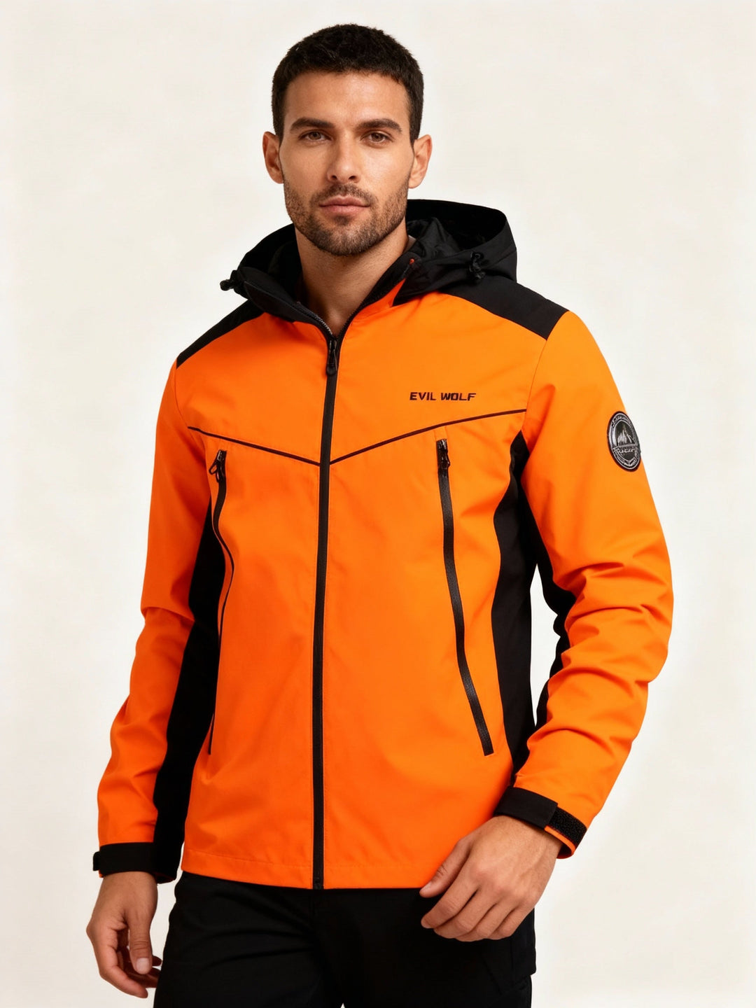 | utomhusjacka med Reflekterande Design – vattentät &amp; Sporty