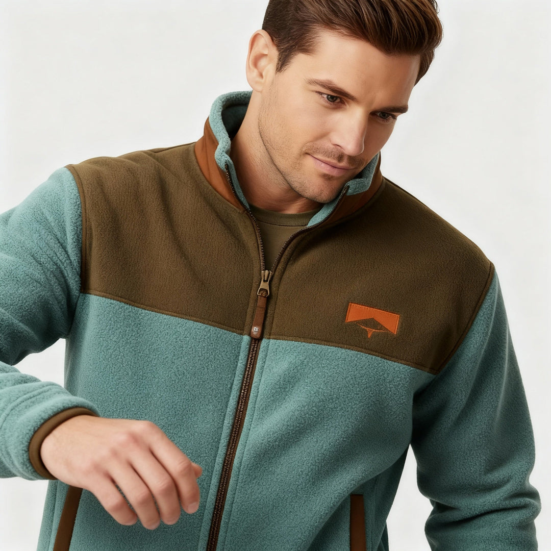 Fleece jacka Ljus värm komfort