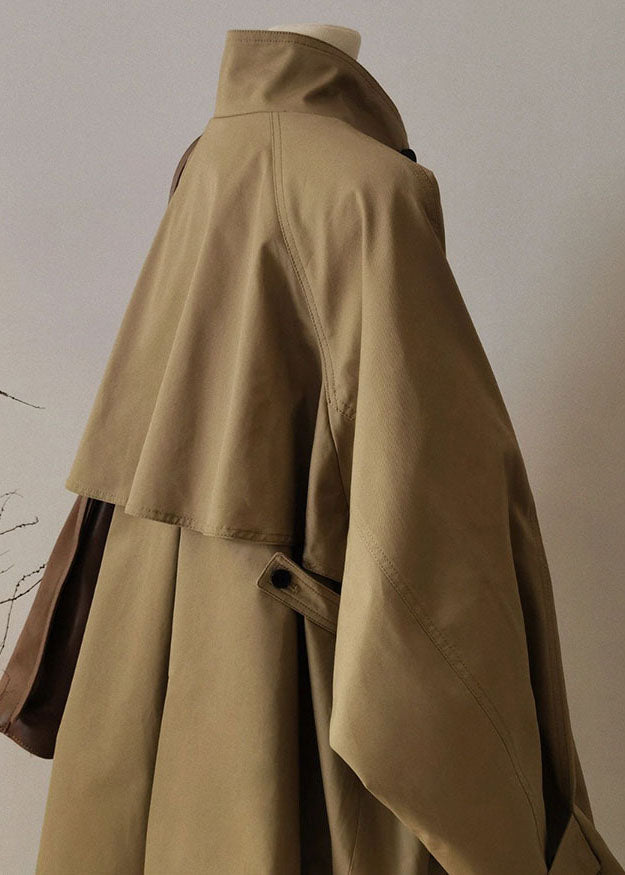 Dam Trenchcoat med Dragkedja och Långa Ärmar