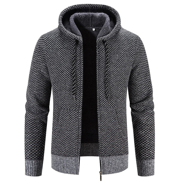 Ledig Höst Luvtröja Cardigan för Herr