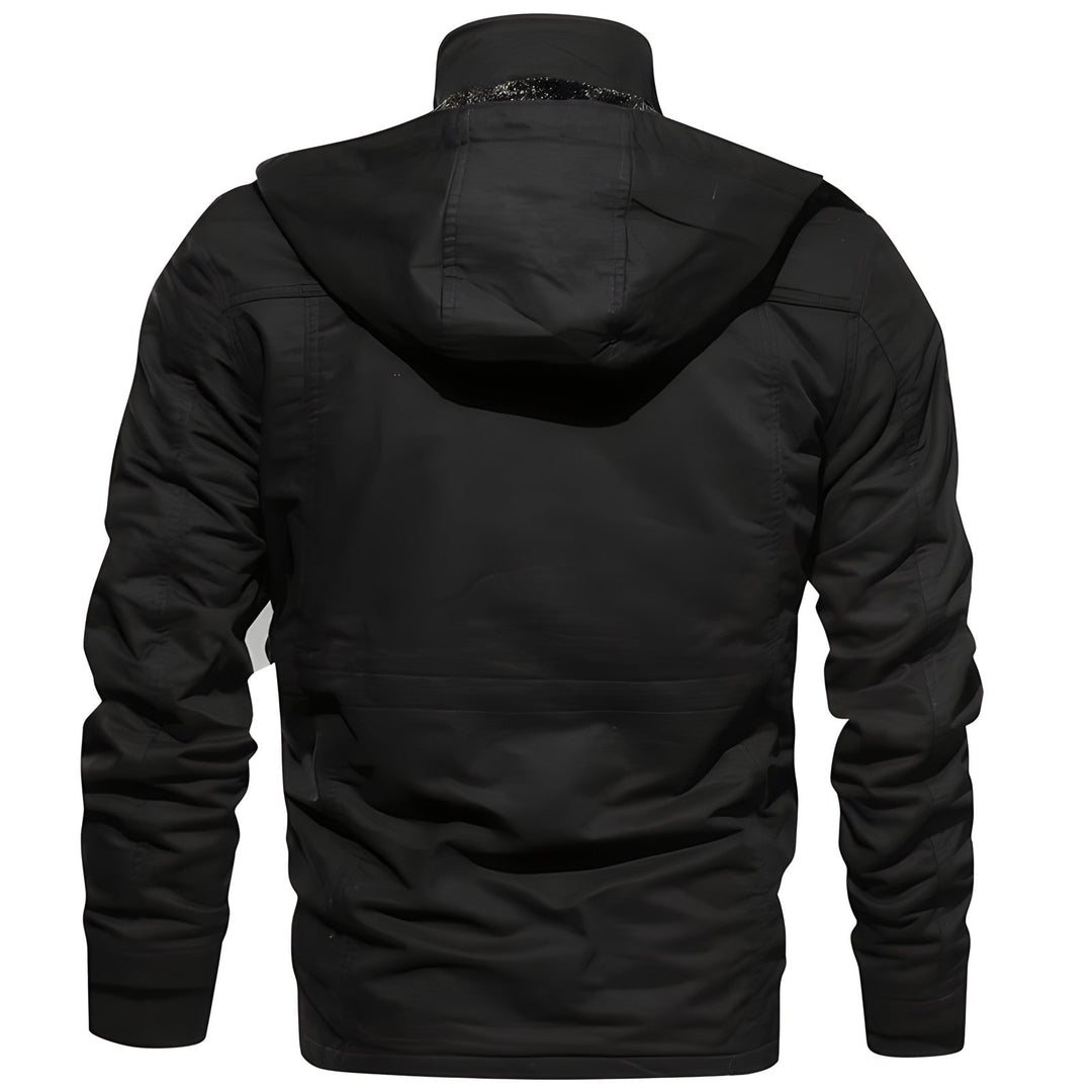 Eloura-Moda | Militär jacka med flera fickor