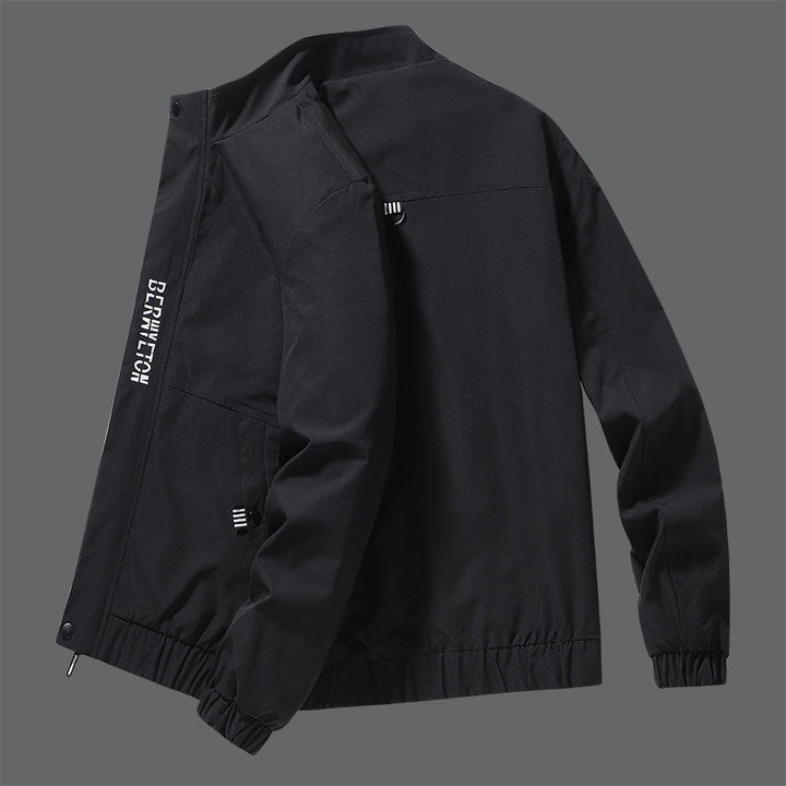 Herr Vattentät Andningsbar med Huva Softshell Jacka med Taped Sömmar