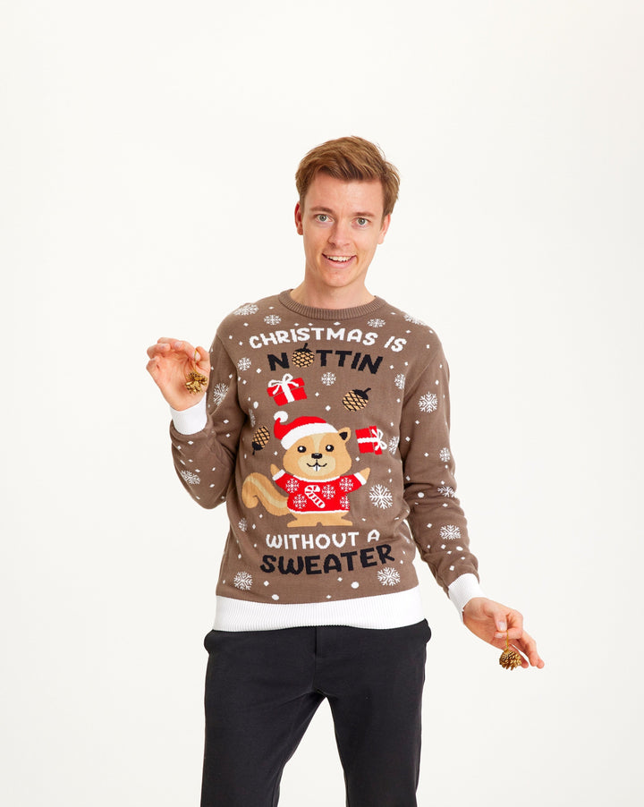 Christmas Is Nuttin utan A Christmas Tröja Herr