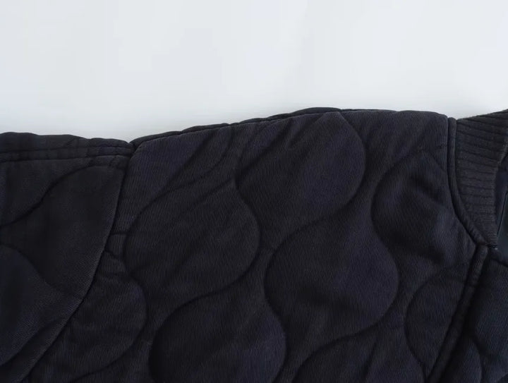 | Bomull västs med round neck