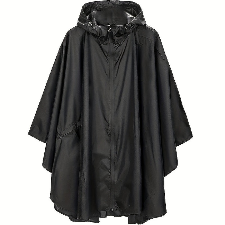 Vattentät Raincoat med Dragkedja och Ficka för Daily Use och Adventures