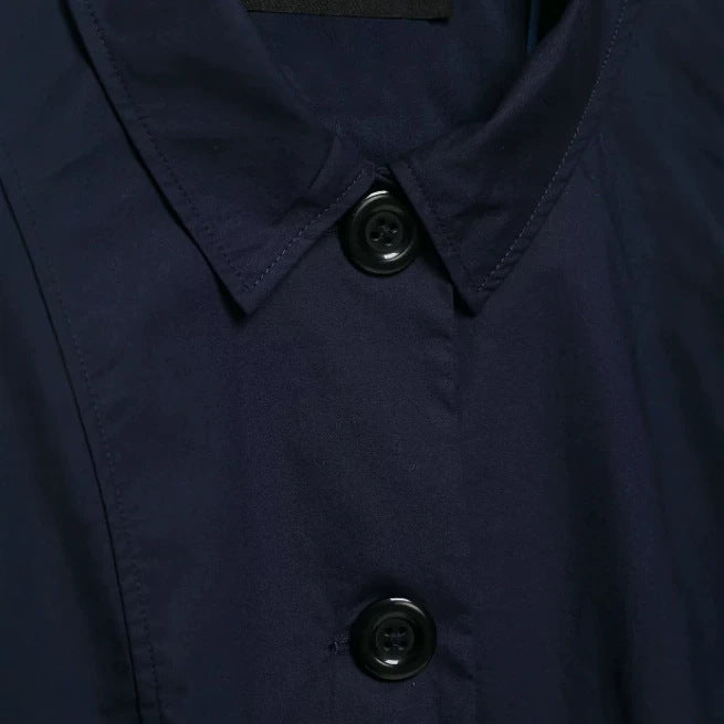Dam Kort Blouson Jacka med Puff Ärmar, Skjort Krage och Extended Muddar