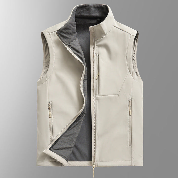 Herr Multifunktionell Softshell Väst