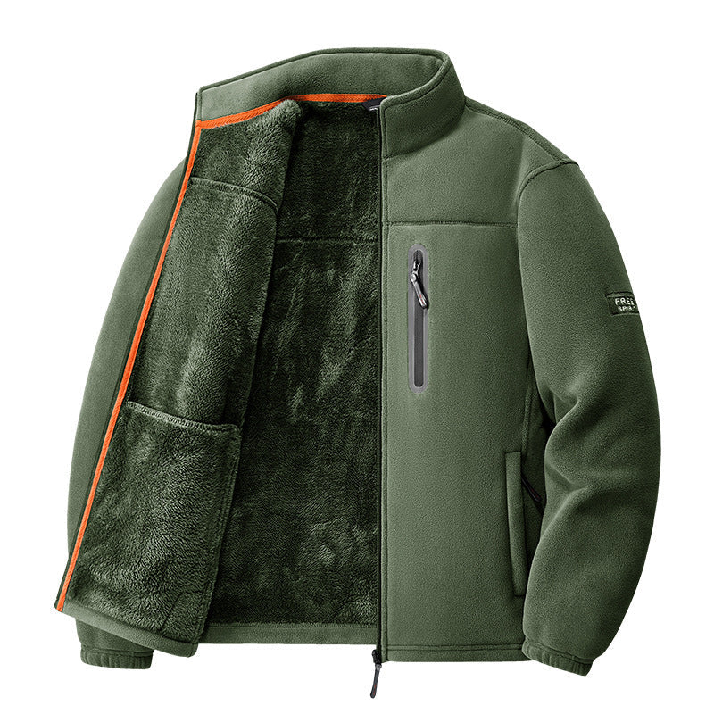 Herr Varm Fleece Jacka