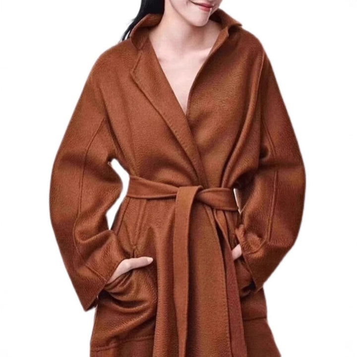 Dam elegant och bekväm Wrap jacka Drune
