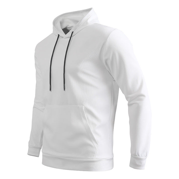 Herr Performance Luvtröja och Joggingbyxor Set Gjord av Andningsbar Funktionell Fabric