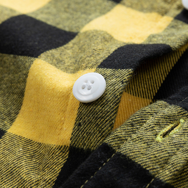 Dam Avslappnad och Modern Flannel Skjortjacka