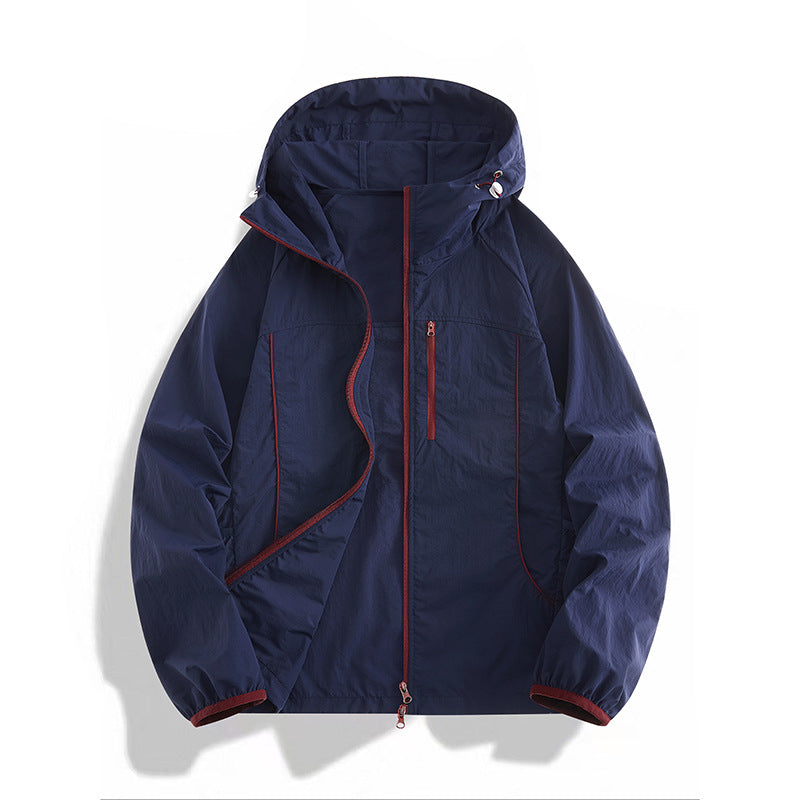 Dam lätt vindtät outdoorjacka
