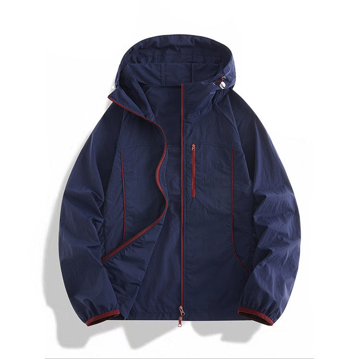 Dam lätt vindtät outdoorjacka