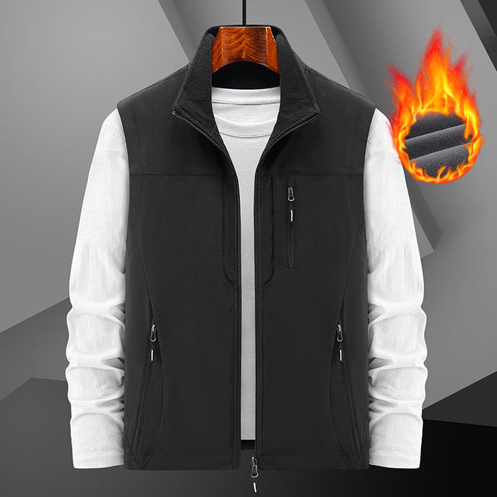 Herr Termisk Isolerad Fleece Väst