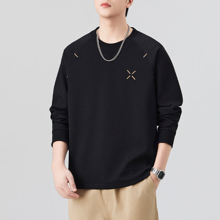 Herr Athletic Crewneck College-Tröja