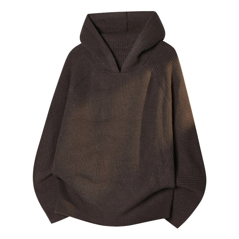 Herr Modern Oversized Luvtröja med Textured Design