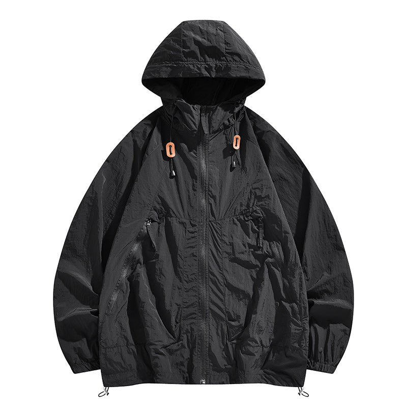 Unisex Lätt Andningsbar Outdoorjacka