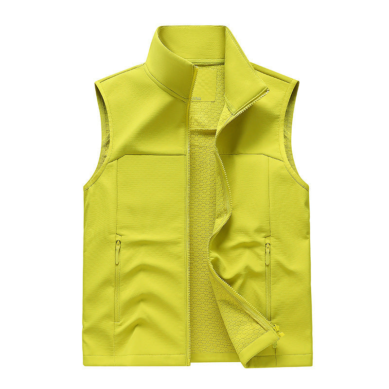 Herr funktionell softshell väst