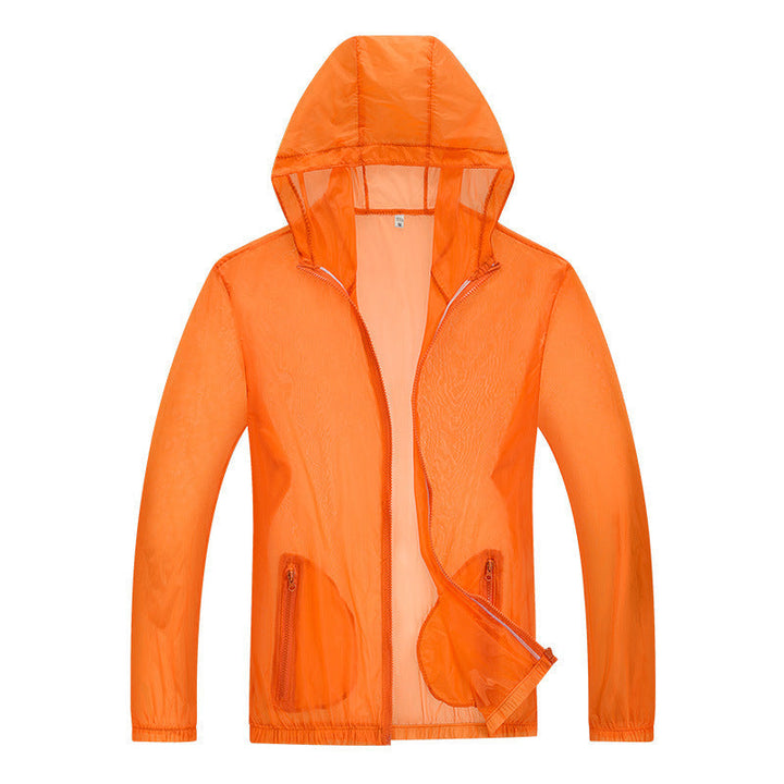 Herr ultralight regnjacka med justerbar huva utrymme och reflekterande elements