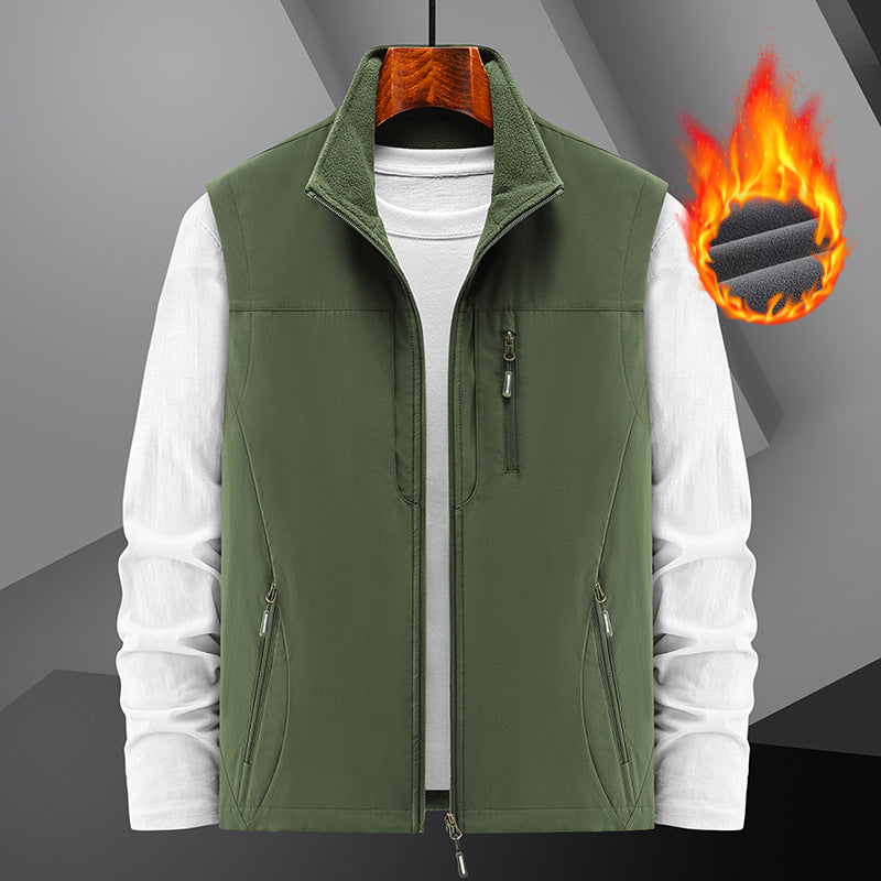 Herr Termisk Isolerad Fleece Väst