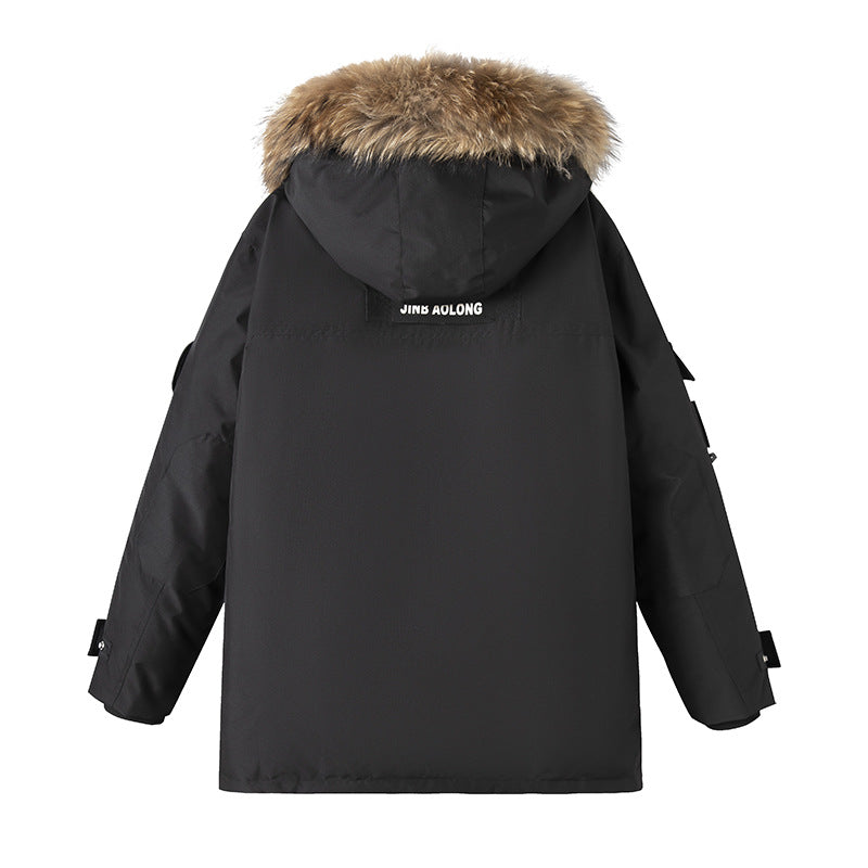 Dam modern vinter parka