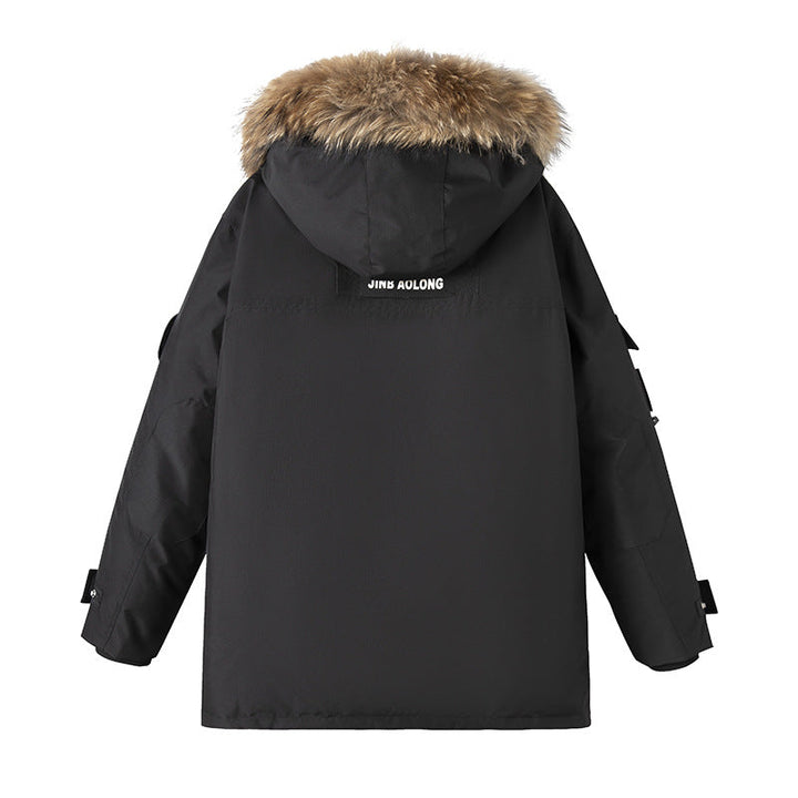 Dam modern vinter parka
