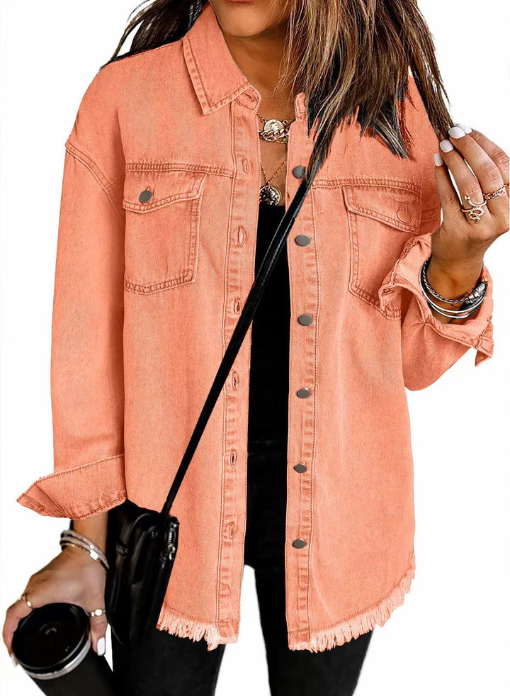 Denim Skjorta Jacka