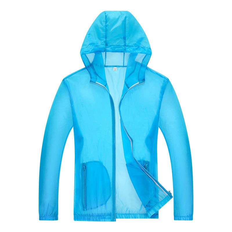 Herr ultralight regnjacka med justerbar huva utrymme och reflekterande elements