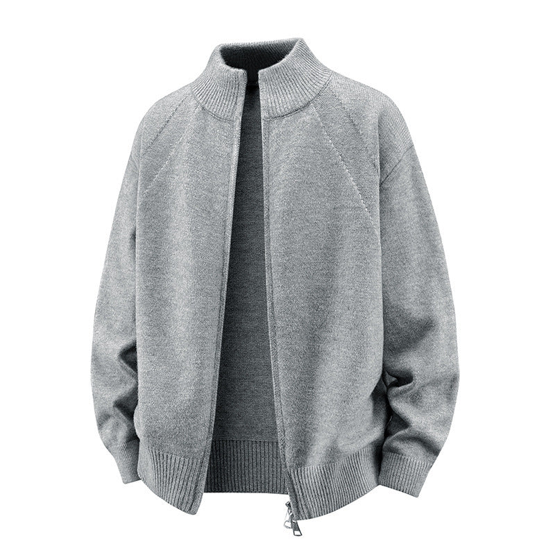 Herr Stilren med Dragkedja Cardigan