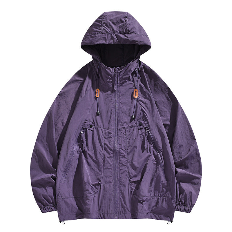 Unisex Lätt Andningsbar Outdoorjacka