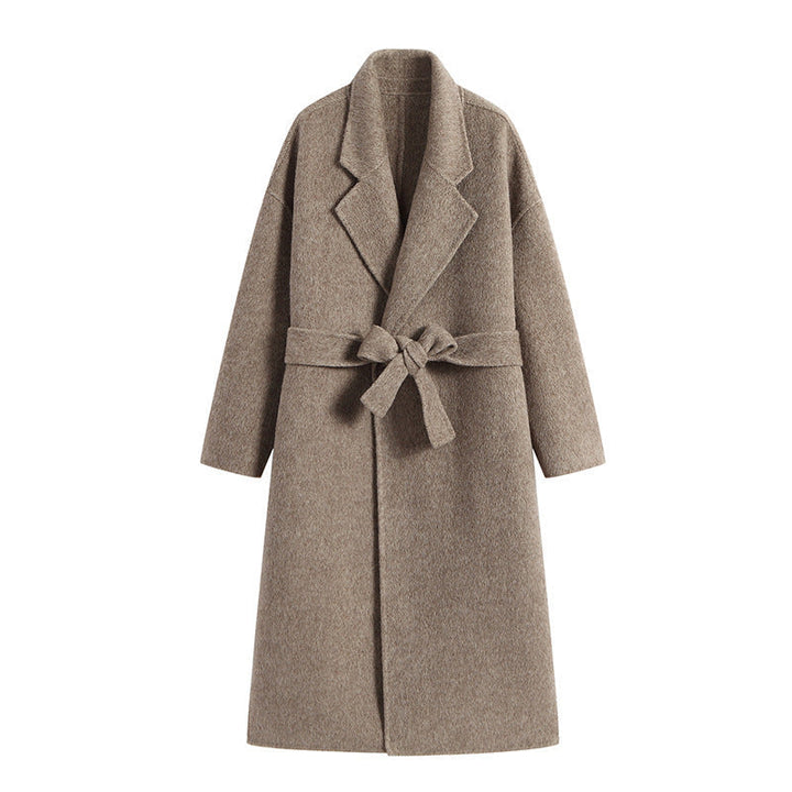 Dam elegant och avslappnad oversize ull jacka Drune