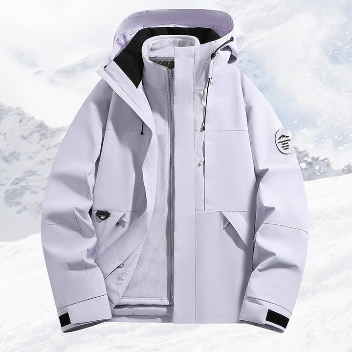 Dam Technical Ski och vinterjacka med Removable inner jacka och Welded Seams