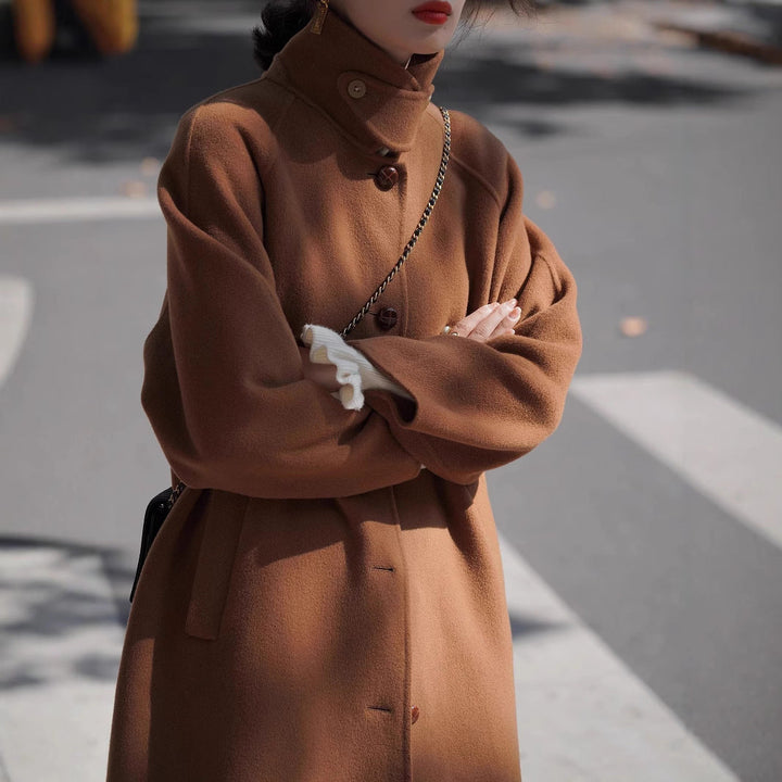 Dam modern oversize ull jacka
