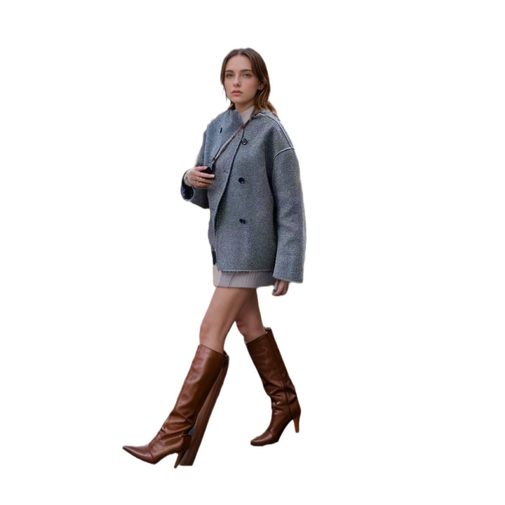 Dam modern oversized ulljacka