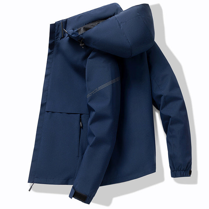 Herr vattenavvisande vinter parka med Thermo-Reflective quiltat foder och Huva