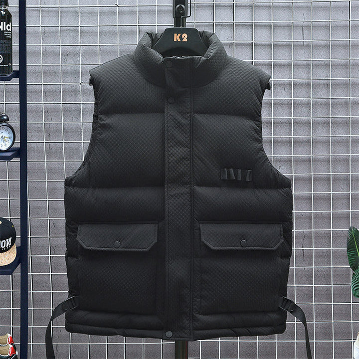 Herr Modern Quiltad Väst