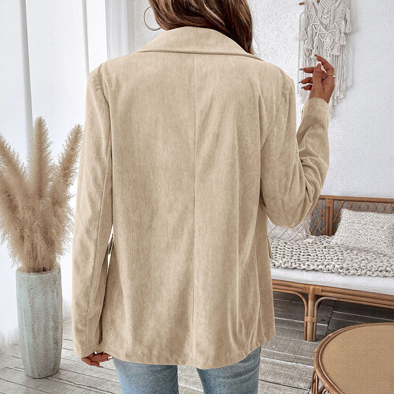 Dam Fashion avslappnad manchester blazer