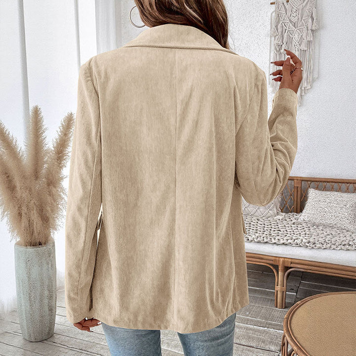 Dam Fashion avslappnad manchester blazer