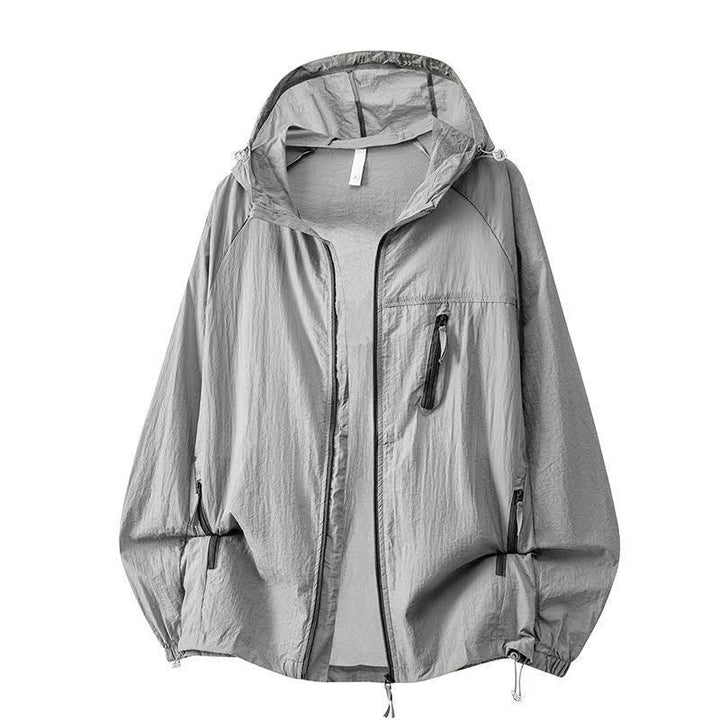 Dam Lätt Outdoorjacka med Praktisk Dragkedja Fickor