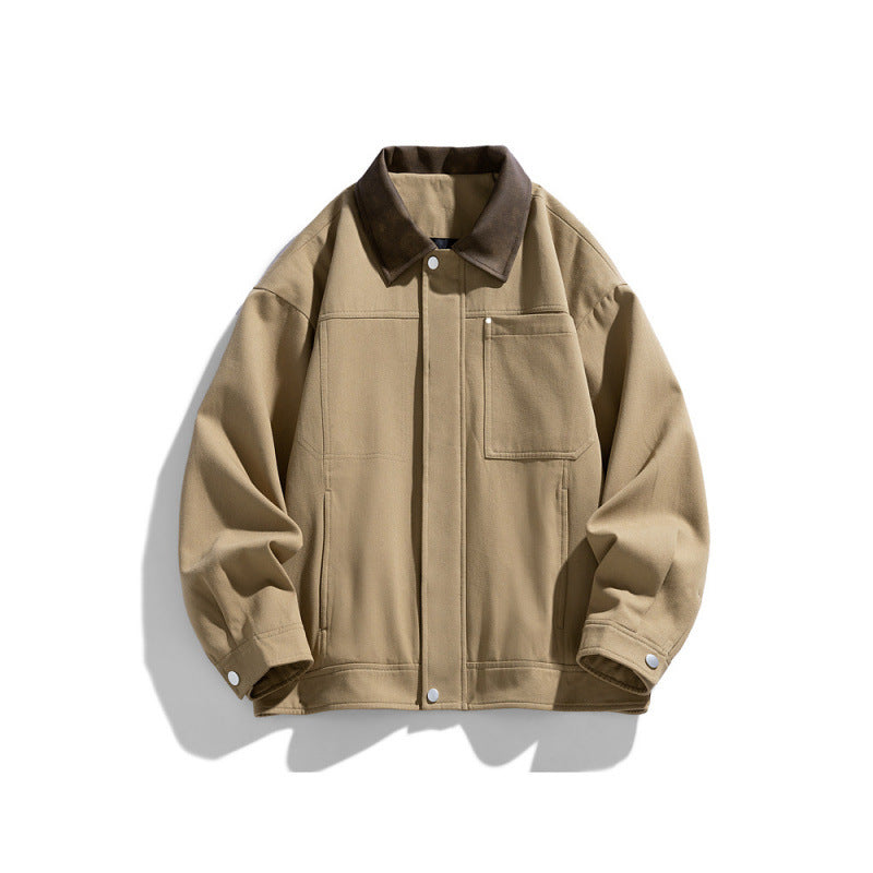 Herr Overshirt med Klassisk Bröstfickor