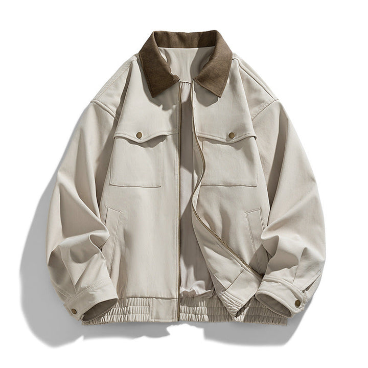 Herr Modern Nylon Jacka med Fickor
