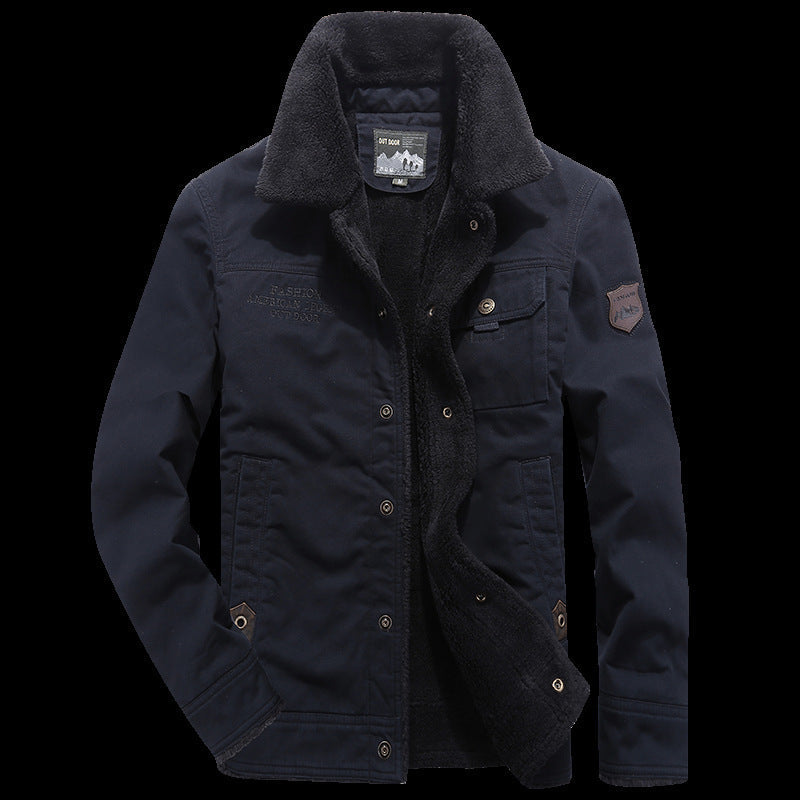 Herr Robust Frilufts Jacka med Fleecefoder