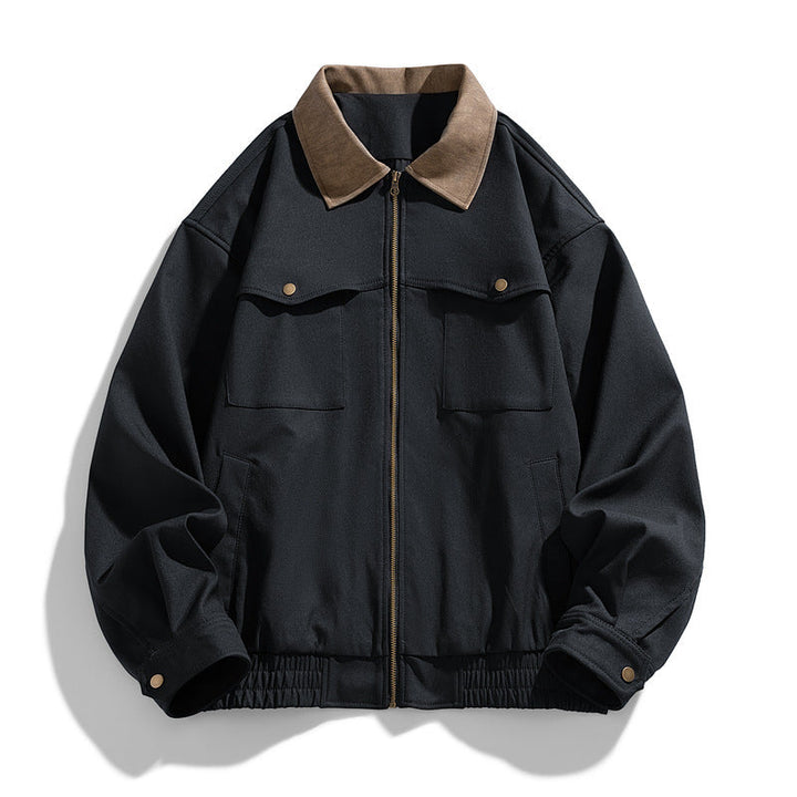 Herr Modern Nylon Jacka med Fickor